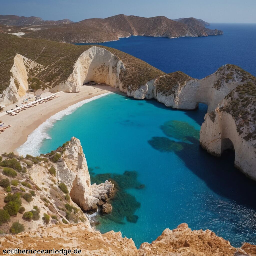 Milos » Farbenfrohe Strände und Landschaften  