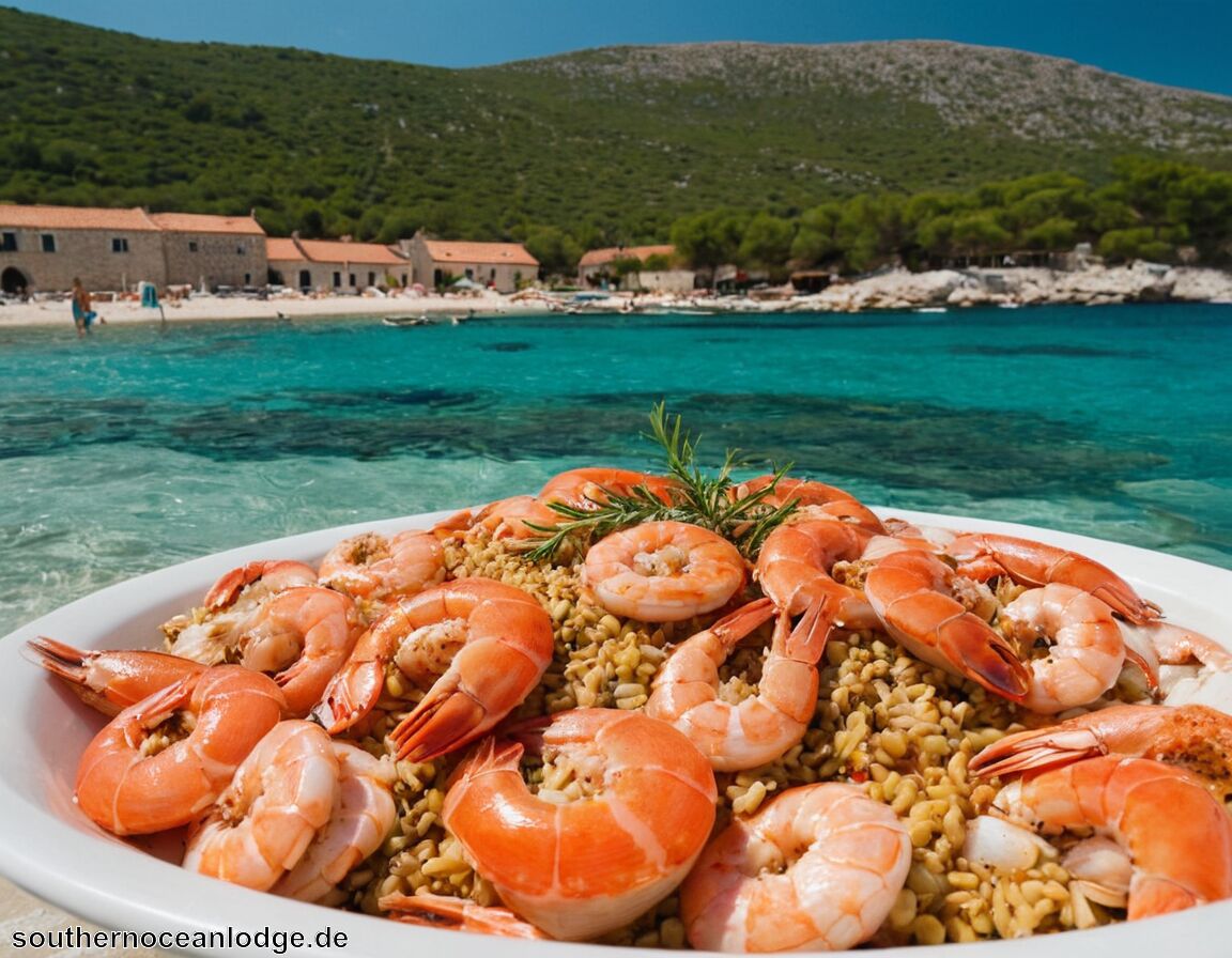 Kulinarisches: frische Meeresfrüchte und lokale Küche   - Brac » Ein Surf- und Badeparadies in Kroatien  