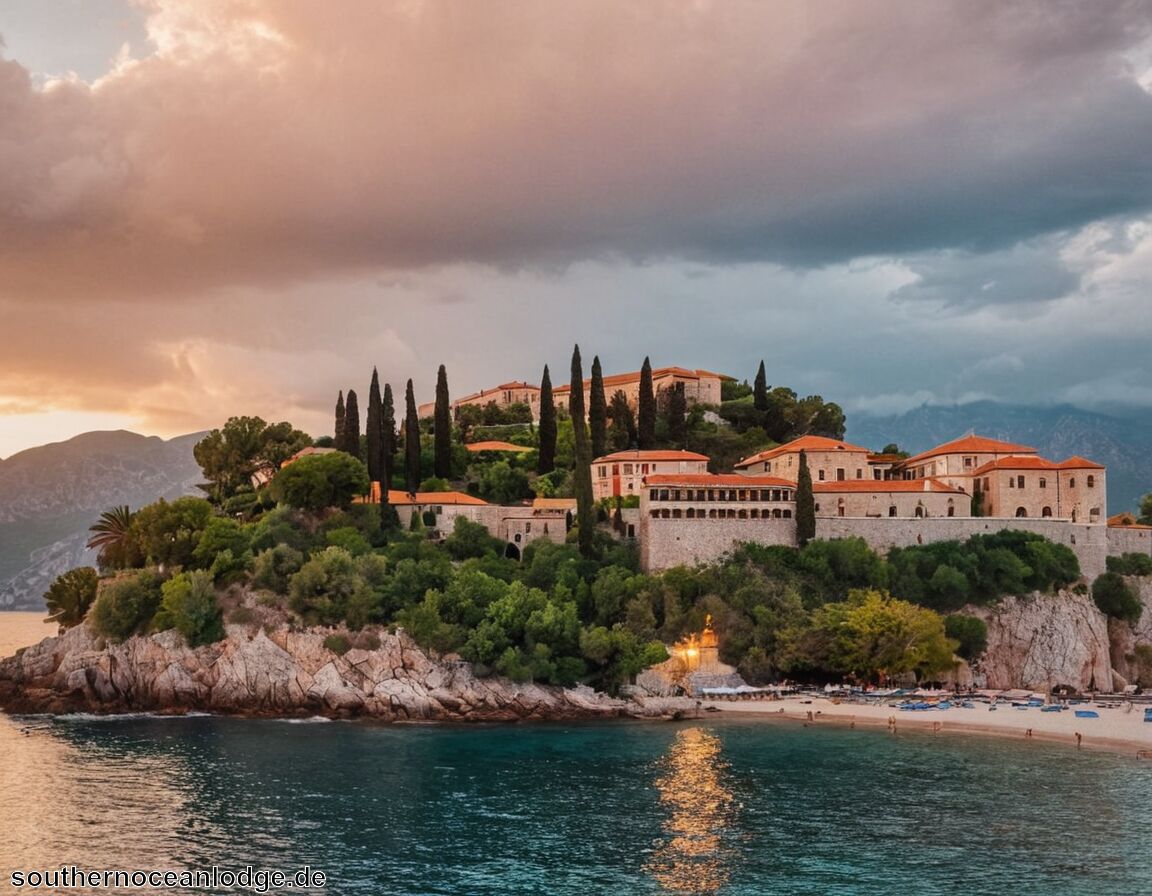 Unterkunft: Luxushotels und charmante Pensionen - Sveti Stefan » Glamour und Geschichte vereint